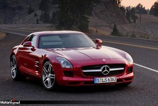 Mercedes SLS AMG : évolutions 2012