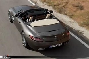 Le Mercedes SLS AMG Roadster en vidéos