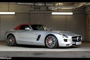 La Mercedes SLS AMG fait de la musique