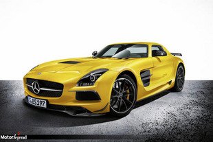 Officiel : Mercedes SLS AMG Black Series