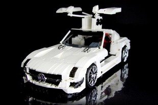 Mercedes SLS AMG GT3 en Lego
