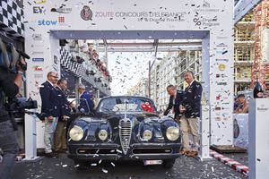 Touring Superleggera s'illustre au Zoute Concours d'Élégance