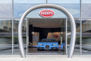 Nouveau showroom Bugatti à Dubaï