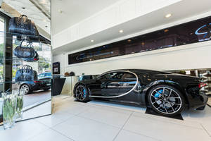 Nouveau showroom Bugatti à Monaco