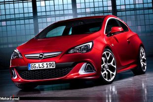 Officiel : Opel Astra GTC OPC 2012