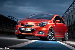 L'Opel Corsa OPC sur le ring