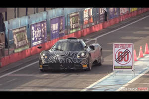 La Pagani Huayra Dragon entre en piste