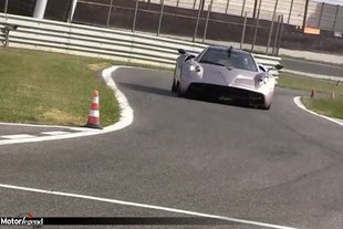 Nouvelle vidéo de la Pagani Huayra