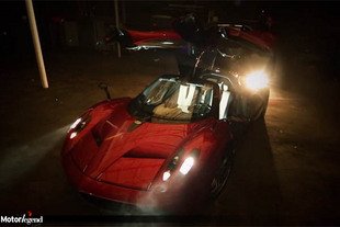 Deux minutes de pause en Pagani Huayra