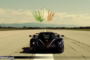 La Pagani Zonda Tricolore en video