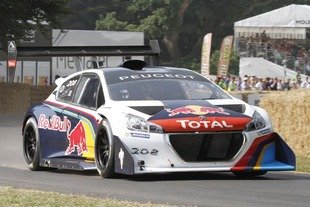 Goodwood, Sébastien Loeb avec la 208 T16