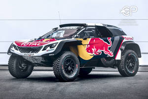 Peugeot Sport dévoile la nouvelle 3008DKR Maxi