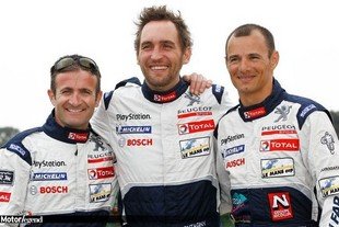 L'équipe Peugeot à Chamonix