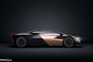 Peugeot concept Onyx au Mondial