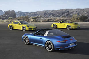 Plus de puissance pour les Porsche 911 Carrera 4 et Targa 4