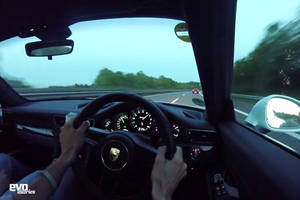 La Porsche 911 R lancée à plus de 300 km/h sur l'Autobahn
