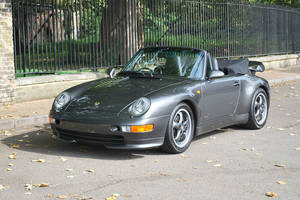 Une rarissime Porsche 993 Turbo Cabriolet aux enchères