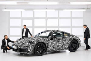 Premières images de la Porsche 911 (992) 2019