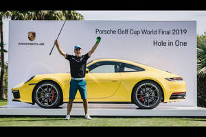 Golf : il gagne une Porsche 911 Carrera S grâce à un trou en un