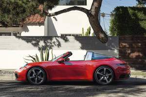 Nouvelle Porsche 911 Targa, belle, mais lourde !