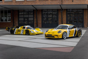 La Porsche 911 GT3 de Paolo Barilla s'inspire de sa 956 de 1985