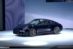 Grande première de la Porsche 991