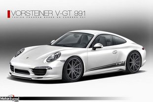 Vorsteiner se penche sur la Porsche 991