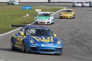 À bord de la Porsche GT3 Cup de K.Estre