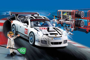 La Porsche 911 GT3 Cup Playmobil est arrivée