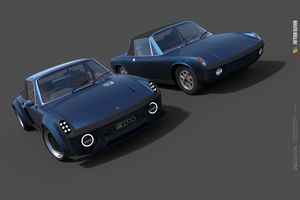 La Porsche 914 revue par Fifteen Eleven Design