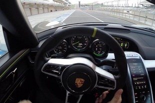 Tour embarqué en Porsche 918 Spyder