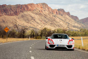 350 km/h en Porsche 918 Spyder