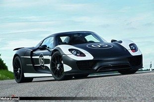 La Porsche 918 Spyder se dévoile