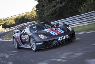 Record pour la 918 Spyder sur le Ring