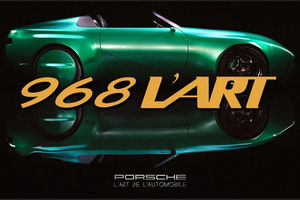 Porsche 968 L'ART : la 968 revue par l'Art de l'Automobile