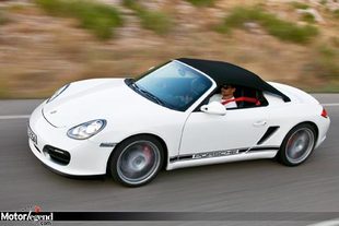Un rappel pour la Porsche Boxster Spyder