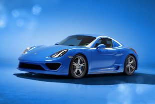 Studiotorino retouche le Porsche Cayman