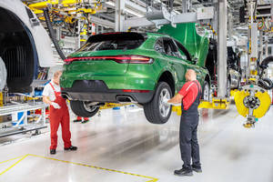 Production lancée pour le nouveau Porsche Macan 