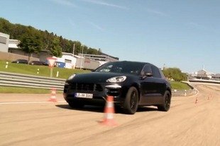 Le Porsche Macan en essais à Weissach