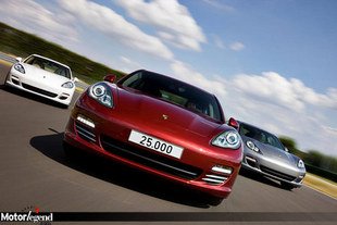 La Porsche Panamera hybride pour 2011