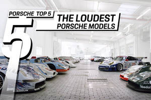 Porsche Top 5 : les moteurs les plus bruyants