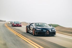 Rassemblement Bugatti en Californie