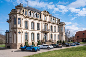 Une séance photo à 33 millions d'euros de Bugatti