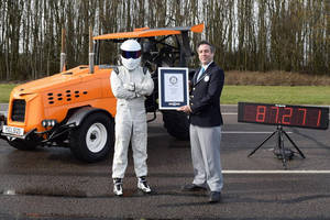 Record de vitesse insolite pour The Stig