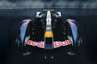 Le Red Bull X1 de GT5 à découvert