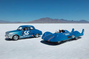 La Dauphine signe un record sur le lac salé de Bonneville