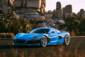 La Rimac C_Two California Edition présentée aux USA