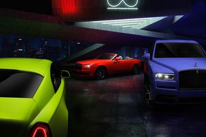 Rolls-Royce Black Badge Neon Nights