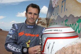 Romain Dumas à Pikes Peak avec une Norma