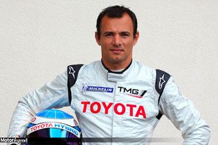 Stéphane Sarrazin avec Toyota au Mans